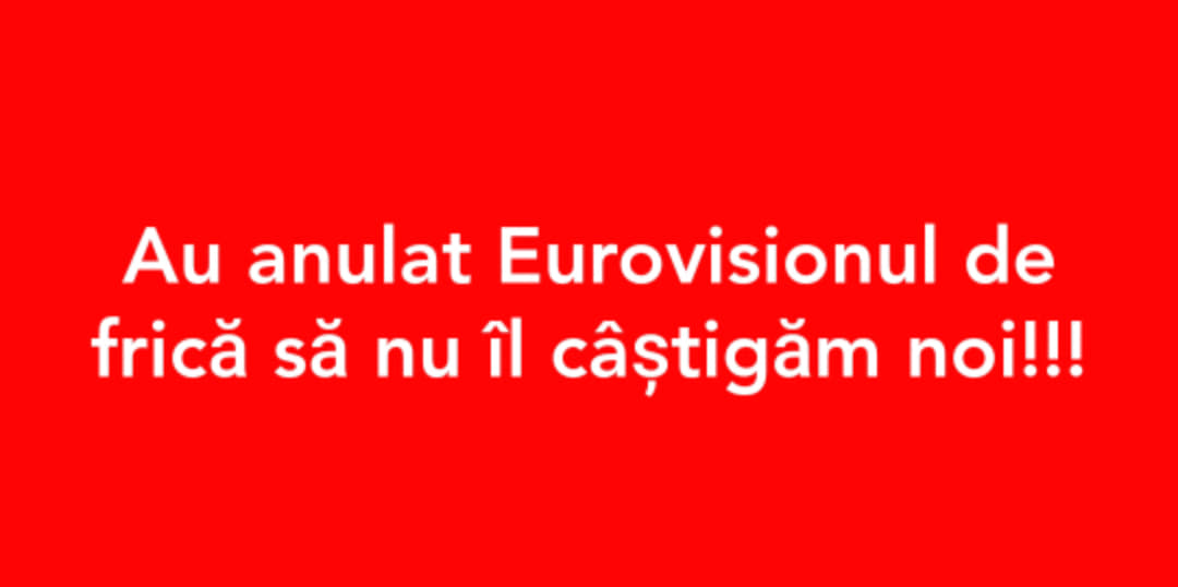 #suntem furați la eurovision!
