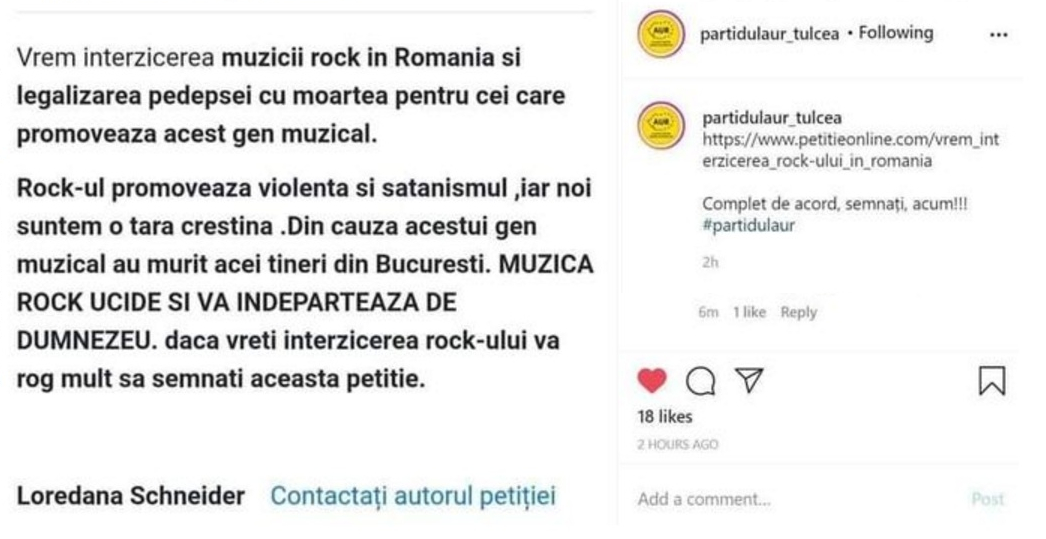 AUR Tulcea cere interzicerea muzicii rock in România! Susținem! În plus, cerem înlocuirea lui Brian Johnson de la AC/DC cu Teodosie!
