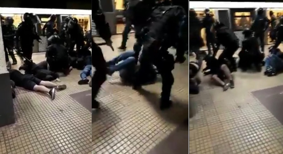 Explicații halucinante ale Jandarmeriei după bătăile din metrou: Suporterii stelişti strigau M… şi nu voiau să zică dacă Dinamo sau PSD!