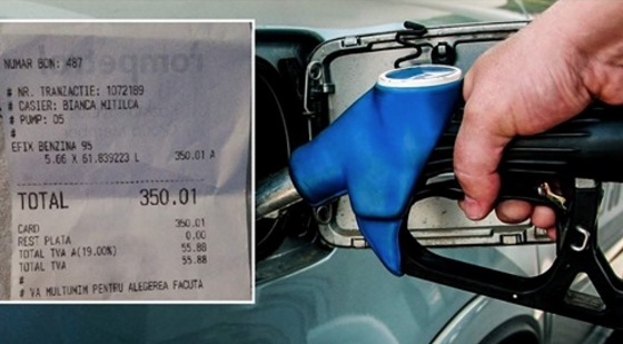 Miracol la o benzinărie: un român a reuşit să bage 62 de litri de benzină într-un rezervor de Sandero de 50 de litri!