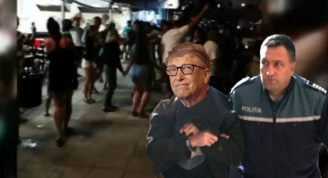 Bill Gates, reținut de poliție după ce a încercat să rupă o horă din Eforie Nord!