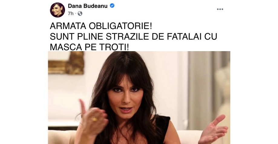 Dana Budeanu cere reintroducerea armatei obligatorii! Și înlocuirea trotinetelor cu TAB-uri, ca să se simtă şi ea ca in tinerețe