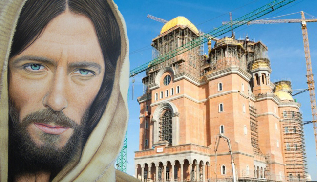 Ce ISU? Catedrala nu are autorizație nici de la Isus!