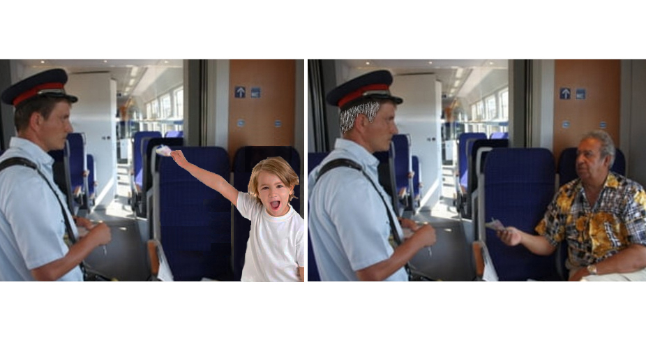 Un sexagenar a călătorit cu trenul de la Arad la Bucureşti cu un bilet la jumătate din preț, la plecare fiind copil!