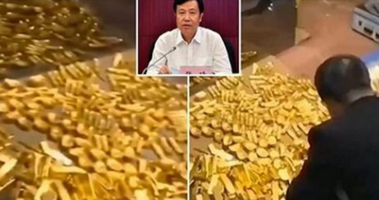 Un politician chinez a adunat din şpagă 13 tone de aur şi 30 de miliarde de dolari. Nu-l lăsați pe Dragnea la noapte singur în celulă