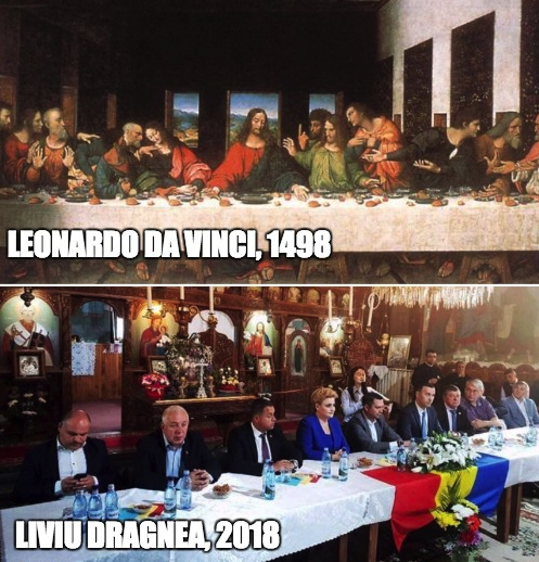 Leonardo da Vinci vs Liviu da Videle