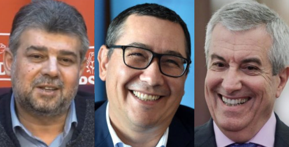 Ciolacu, Ponta şi Tăriceanu au pus bazele alianței electorale "Tusea, Junghiul şi cu Pârțul"!
