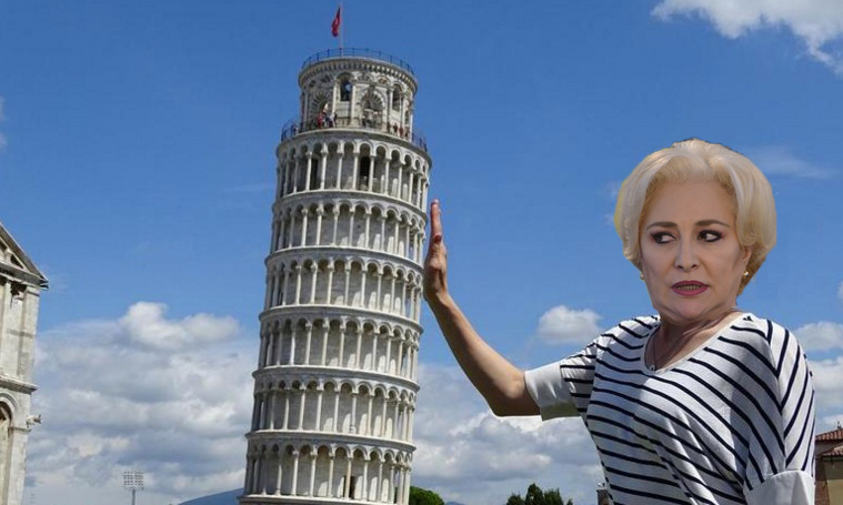 Veorica îi critică pe cei de la PISA: "Mai mare rușinea, cade turnu' pe ei! Nu l-a mai reparat din 1372!"