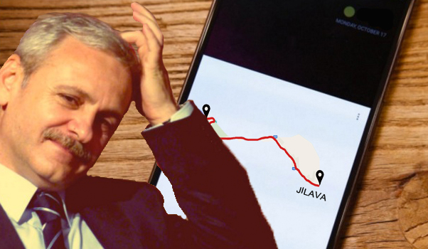 Dragnea are o aplicație care, la comanda "Acasă", îi indică cel mai scurt traseu spre Jilava!