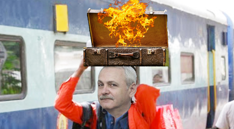 Daddy și-a dat foc la valiză!