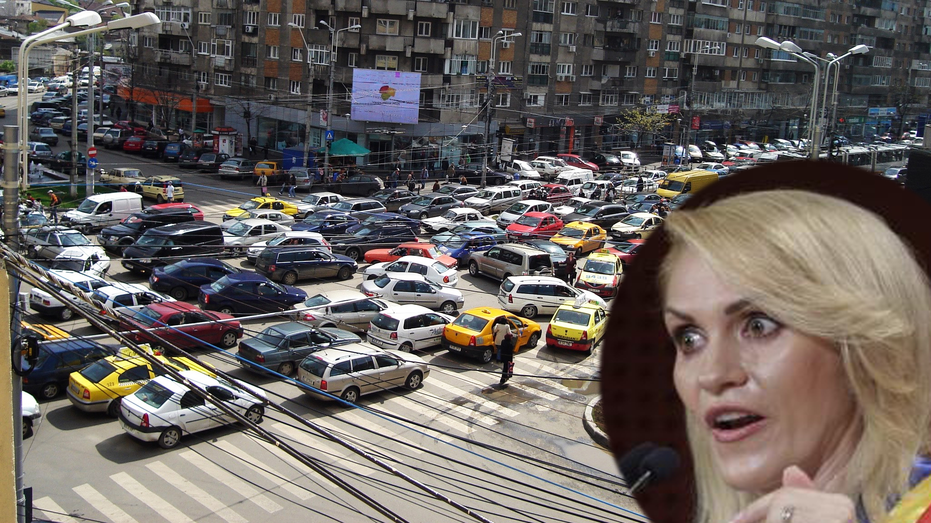Firea: De vină pentru traficul din București sunt mașinile!