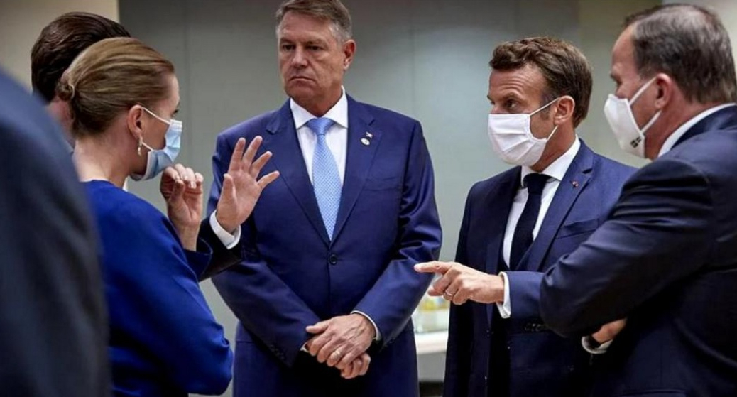Iohannis explică de ce nu a purtat mască la Bruxelles: "Masca nu e obligatorie când taci!"