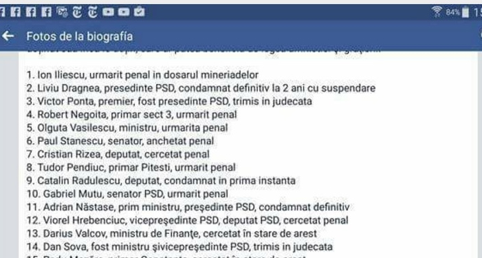 Lista penalilor care ne-au furat România!