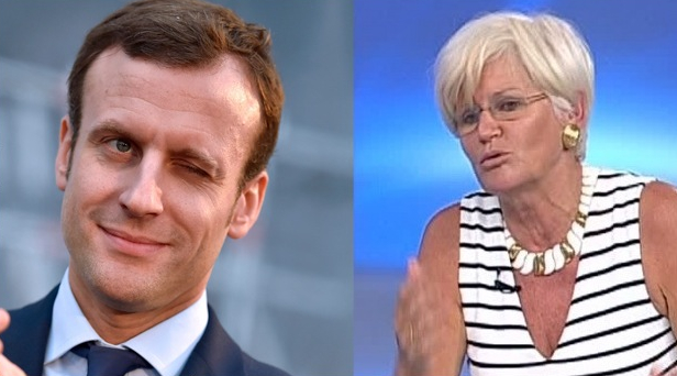 Macron a fugit cu Monica Tatoiu!