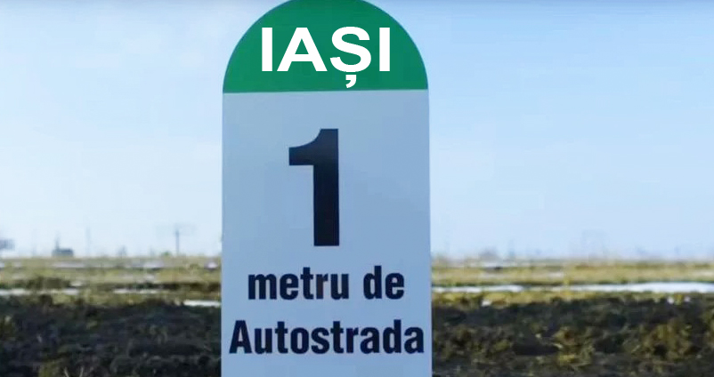 S-a construit un metru de autostradă și la Iași, ca rută ocolitoare la metrul de la Suceava!