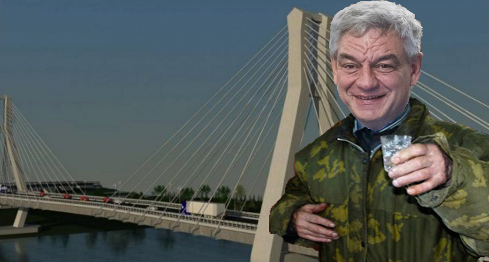 Tudose nu și-a pierdut influența de tot: Taxa pe podul de la Brăila va fi juma' de țuică!