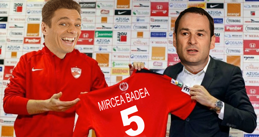 Mircea Badea s-a transferat la Dinamo, că e obișnuit să ia bătaie!