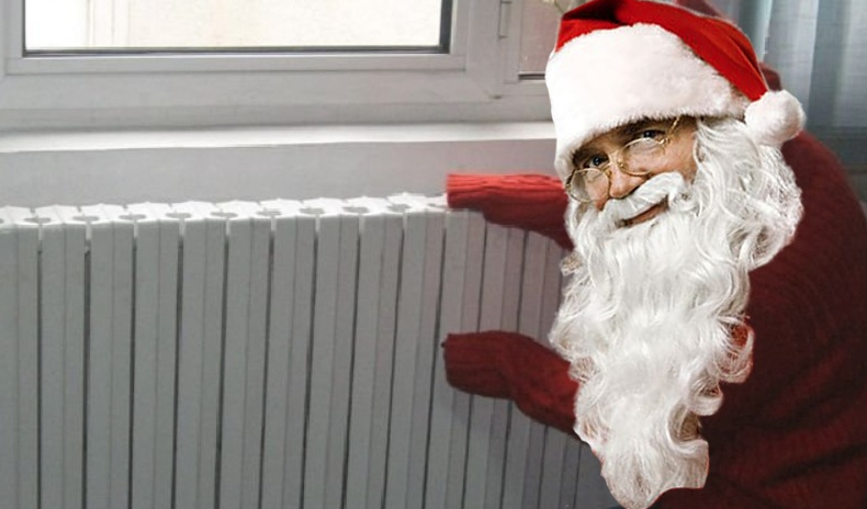 Moş Crăciun se mută într-un apartament din Berceni, că e mai frig decât in Laponia