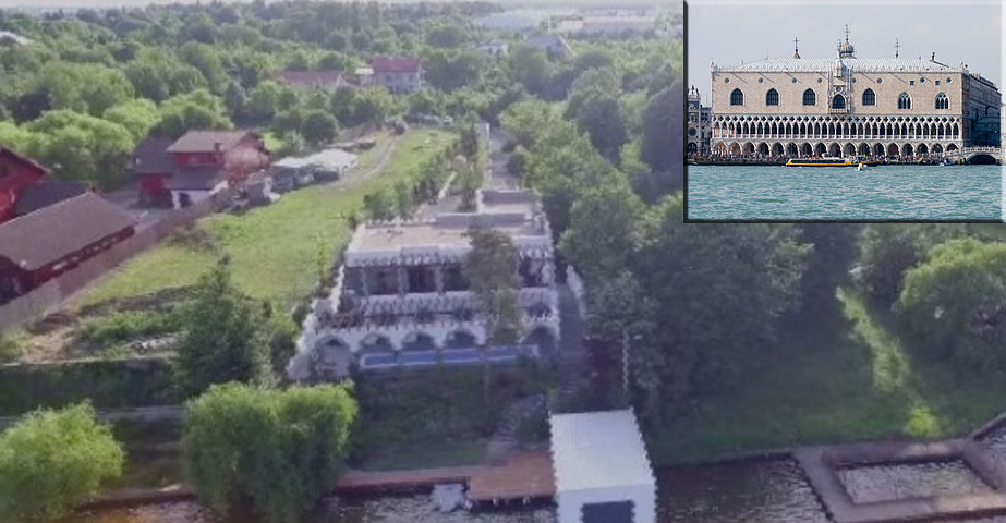 Palatul Ioanei Băsescu din Snagov, după care s-au inspirat şi ăia care au făcut Palatul Dogilor din Veneția!