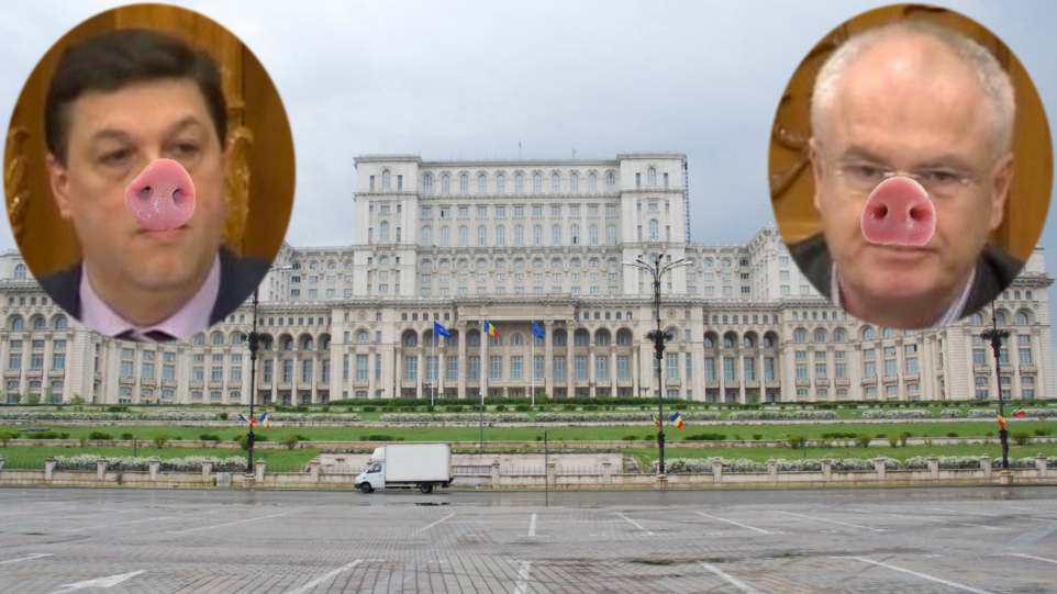Parlamentul României, declarat oficial cea mai mare cocină din lume!