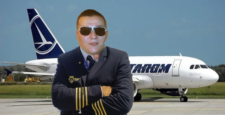 Un pilot Tarom, fost taximetrist, a refuzat o cursă până la Atena pentru că e prea scurtă!