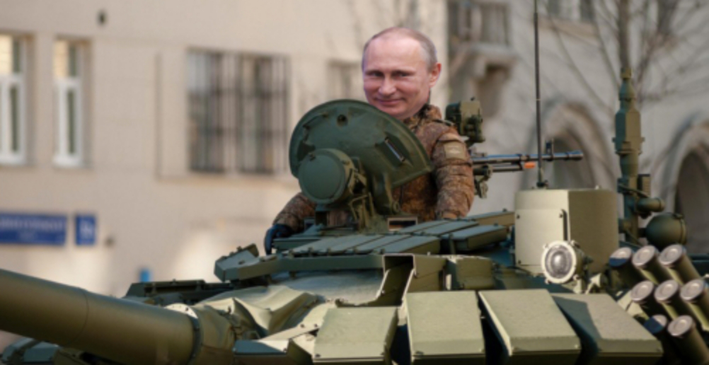 Putin se oferă să trimită Statelor Unite ajutoare umanitare constând în 50.000 de tancuri cu tot cu soldați!