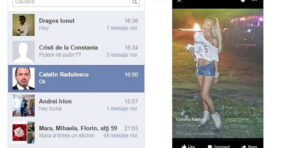 Deputatul Cătălin Mitralieră agață tinere pe Facebook mințindu-le că are apă caldă!