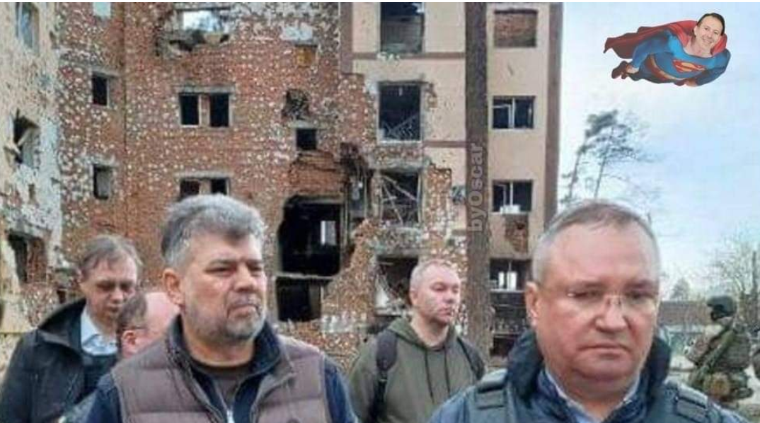 Panică la Kiev în timpul vizitei oficialilor români: un obiect zburător neidentificat a fost observat survolând zona