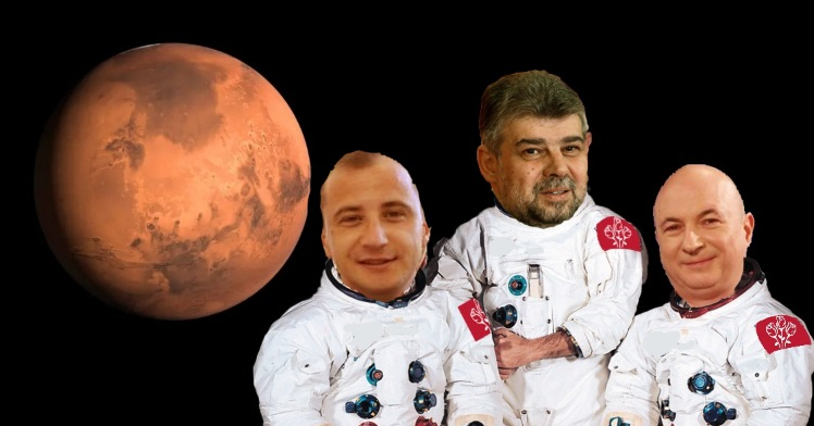 PSD va trimite un echipaj pe Marte, ca să fie şi acolo primii la furat!