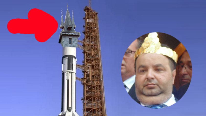 Competiție pentru Elon Musk: Regele Cioabă a lansat în spațiu prima rachetă cu turnuleț!