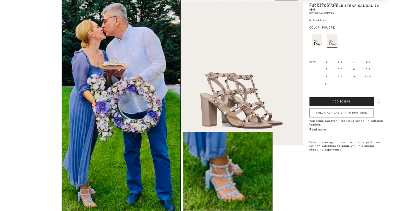Duamna Firea, v-a luat Pandele sandale Valentino de 1000 de dolari?