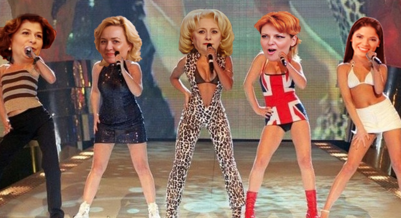 S-au reunit Spice Girls! Acum le zice Spițe Girls