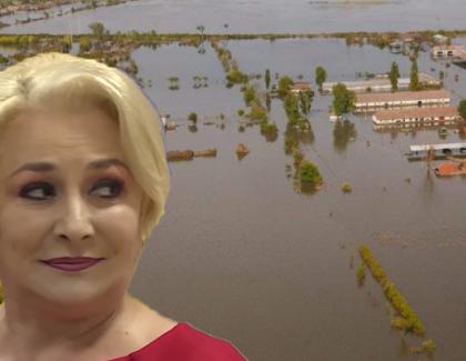 Viorica: "Mă rog la Dumnezeu să ne dea un potop pentru combaterea inundațiilor!"
