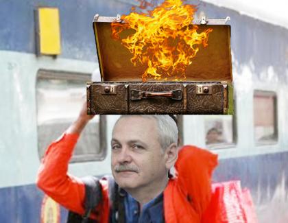 Daddy și-a dat foc la valiză!