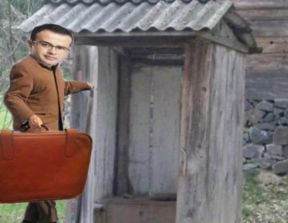 Jurnalistul Mihai Gâdea a găsit în curte o valiză cu kkt!
