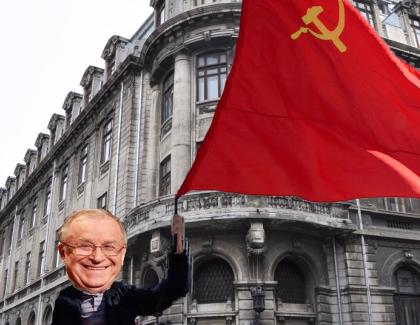 Iliescu a ieşit la Universitate cu steagul URSS după ce a auzit că Bucureştiul a intrat în scenariul roşu!