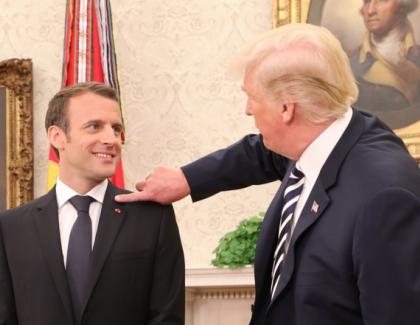 Donald Trump l-a periat, la propriu, pe preşedintele Franţei!