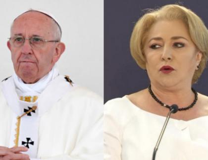 Alertă: Viorica se duce la Vatican să anunțe că următorul papă va fi o femeie din Videle!