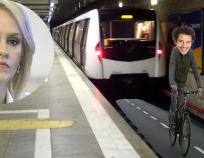 Pentru fluidizarea traficului, Firea va amenaja piste de bicicletă pe liniile de metrou!