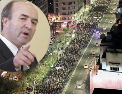 Reacția PSD după protestul de aseară: "Vom scoate și noi 1 milion de deținuți din pușcării pentru o contramanifestație!"