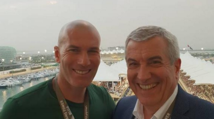 Zinedine Zidane și un corupt din România