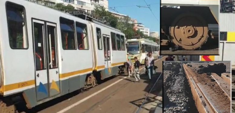 Cretinii mileniului: au băgat autobuzele pe linia de tramvai, iar acum prin Bucureşti nu se mai poate circula decât cu metroul din Drumul Taberei!
