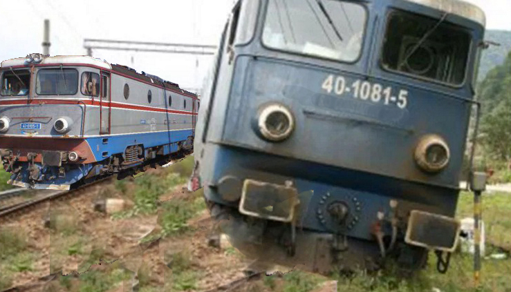 Un tren a deraiat după ce a încercat să depășească cu 30 la oră un alt tren care gonea cu 25!