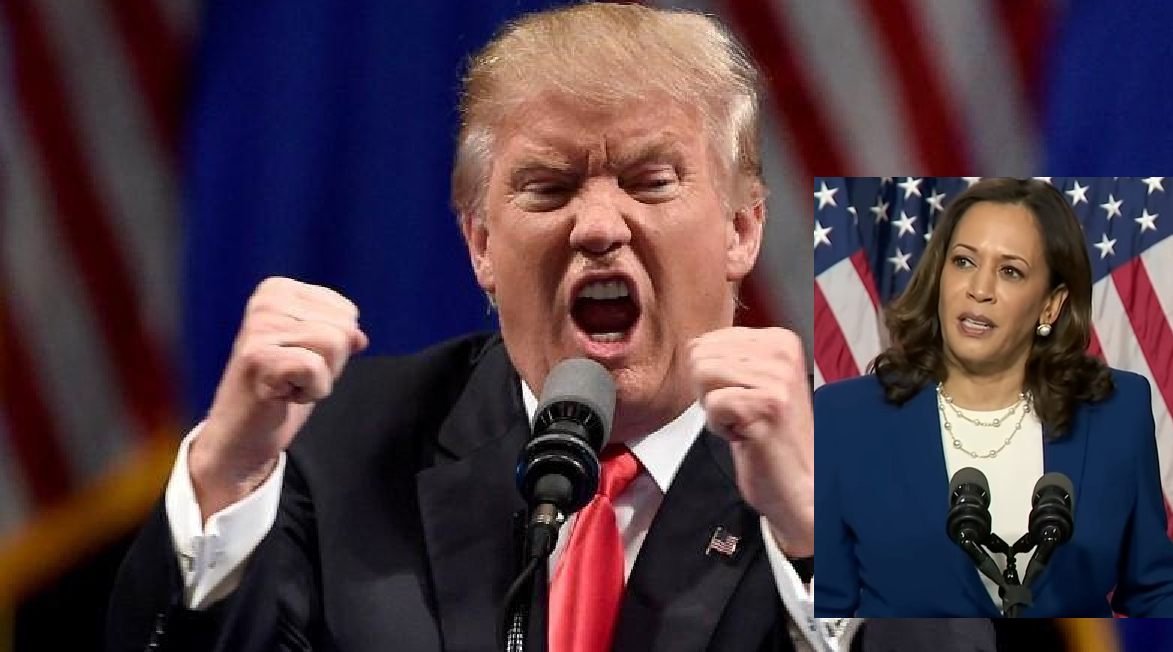 Trump nu se lasă evacuat de la Casa Albă şi o atacă pe Kamala Harris: "Fă, pitica dracu', nu ți-e ruşine? Șomâldoaca escroaca!"