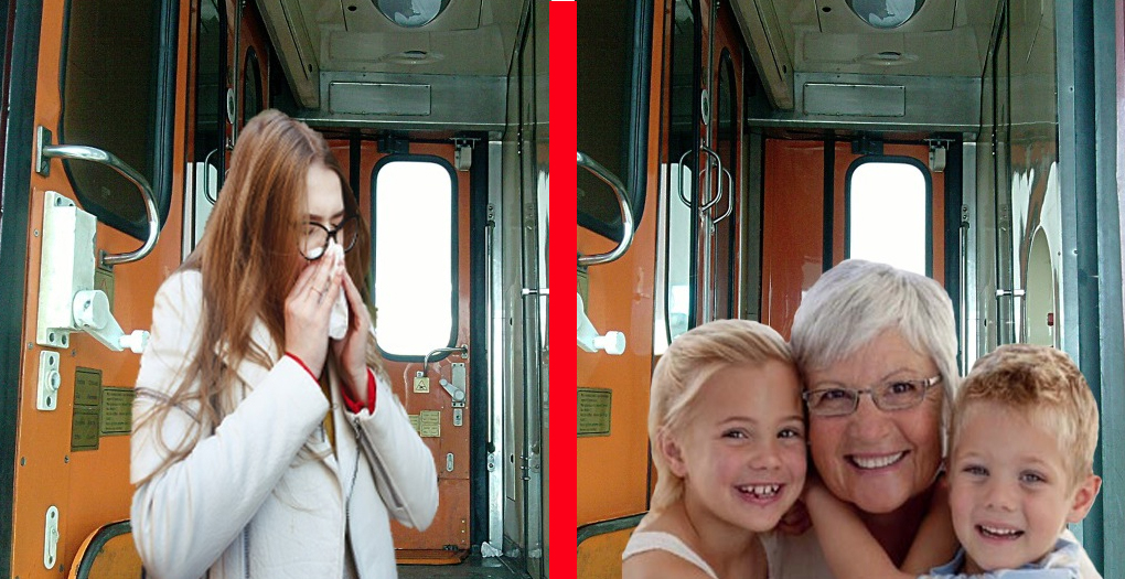 O tânără s-a urcat în tren la Arad cu guturai şi a coborât la Bucureşti cu nepoți!
