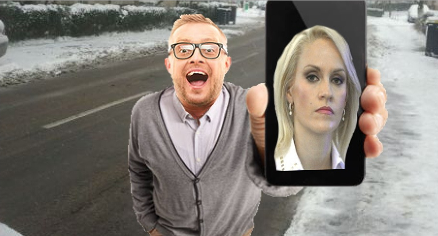 Un bucureștean susține că i-a fugit zăpada de pe stradă când i-a arătat o poză cu Firea!